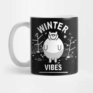Winter Vibes Bear Love- Winter Walk Season Mug